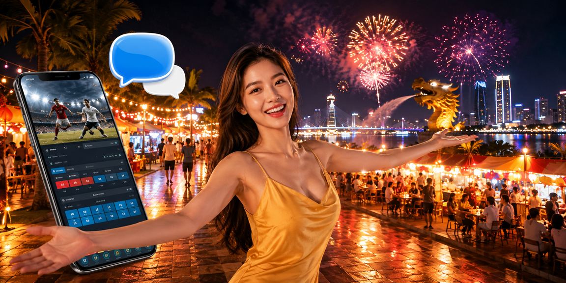 Cá cược thể thao tại chợ đêm Đà Nẵng – bầu không khí sôi động ban đêm