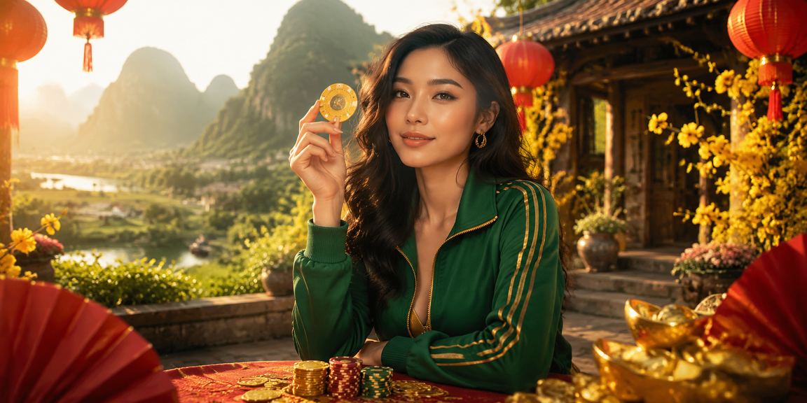 Không khí lễ hội casino và giải trí tại Ninh Bình với đèn lồng rực rỡ